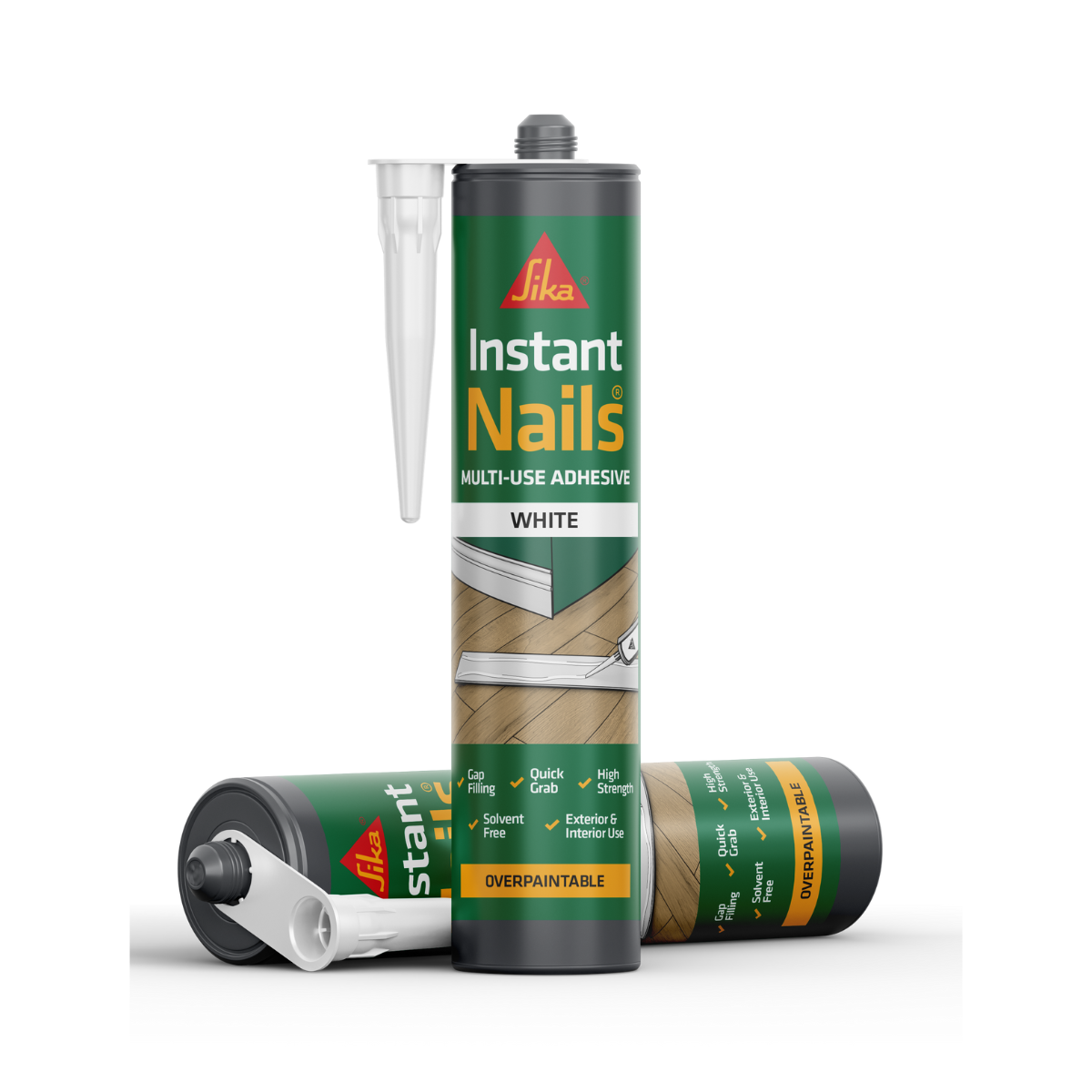 Sika Instant Nails Grab Adhesive 290ml (White) - Box of 12