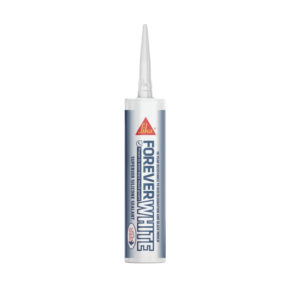 Sika Forever Hygienic Silicone Sealant 295ml (White) - Box of 12
