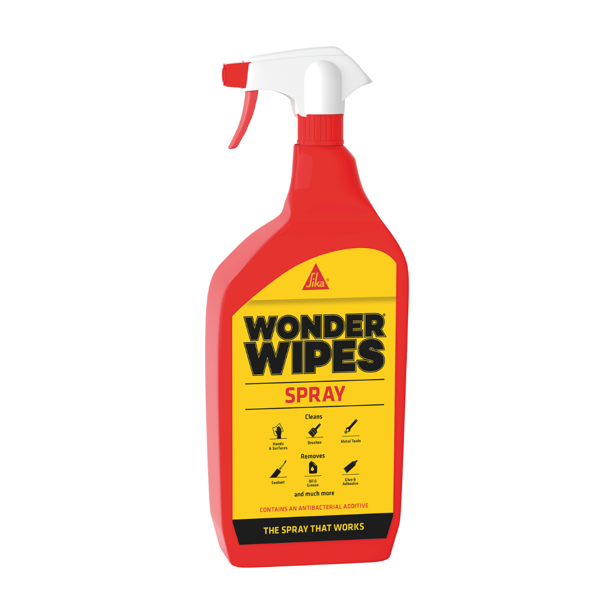 Sika Wonder Wipes Cleaning Spray (1 Litre) - Box of 12