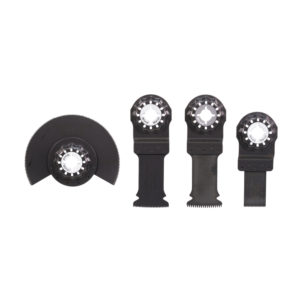 Makita B-67480 Starlock Plunge Cut Multi-Tool Blade Set (4-Piece)