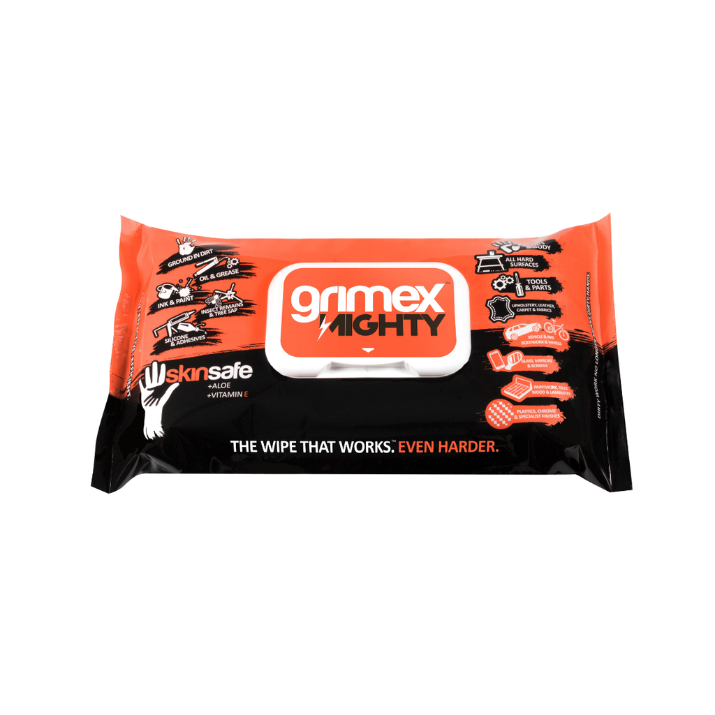 Grimex Mighty Industrial Wipes (Pack of 40) - Carton of 4