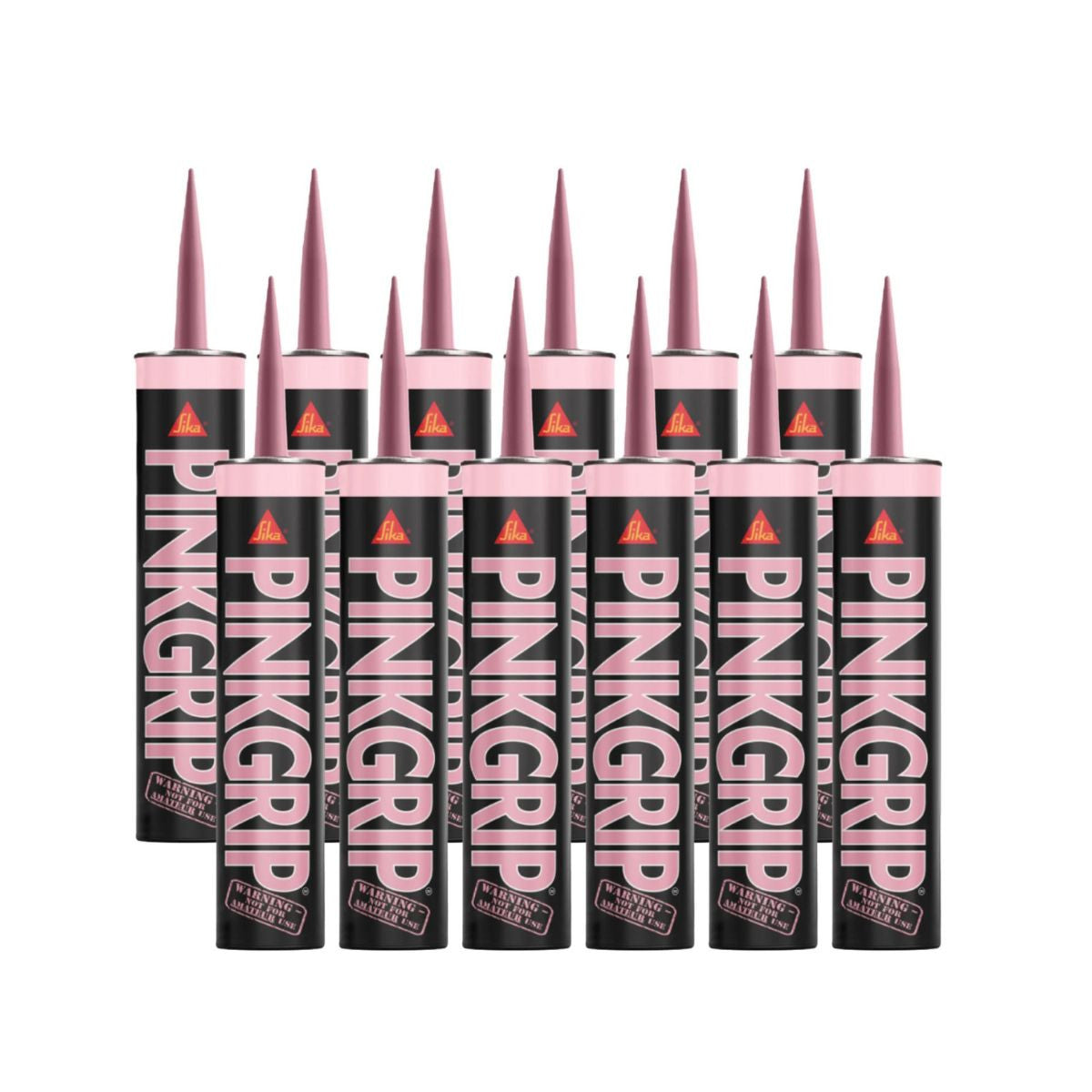 Sika Pinkgrip Panel Adhesive 350ml (Pink) - Box of 12
