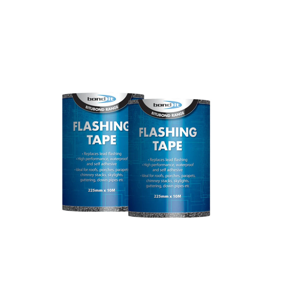 Bond-It Bond It High Performance Self-Adhesive Flashing Tape 225mm x 10m (Grey) - Box of 2