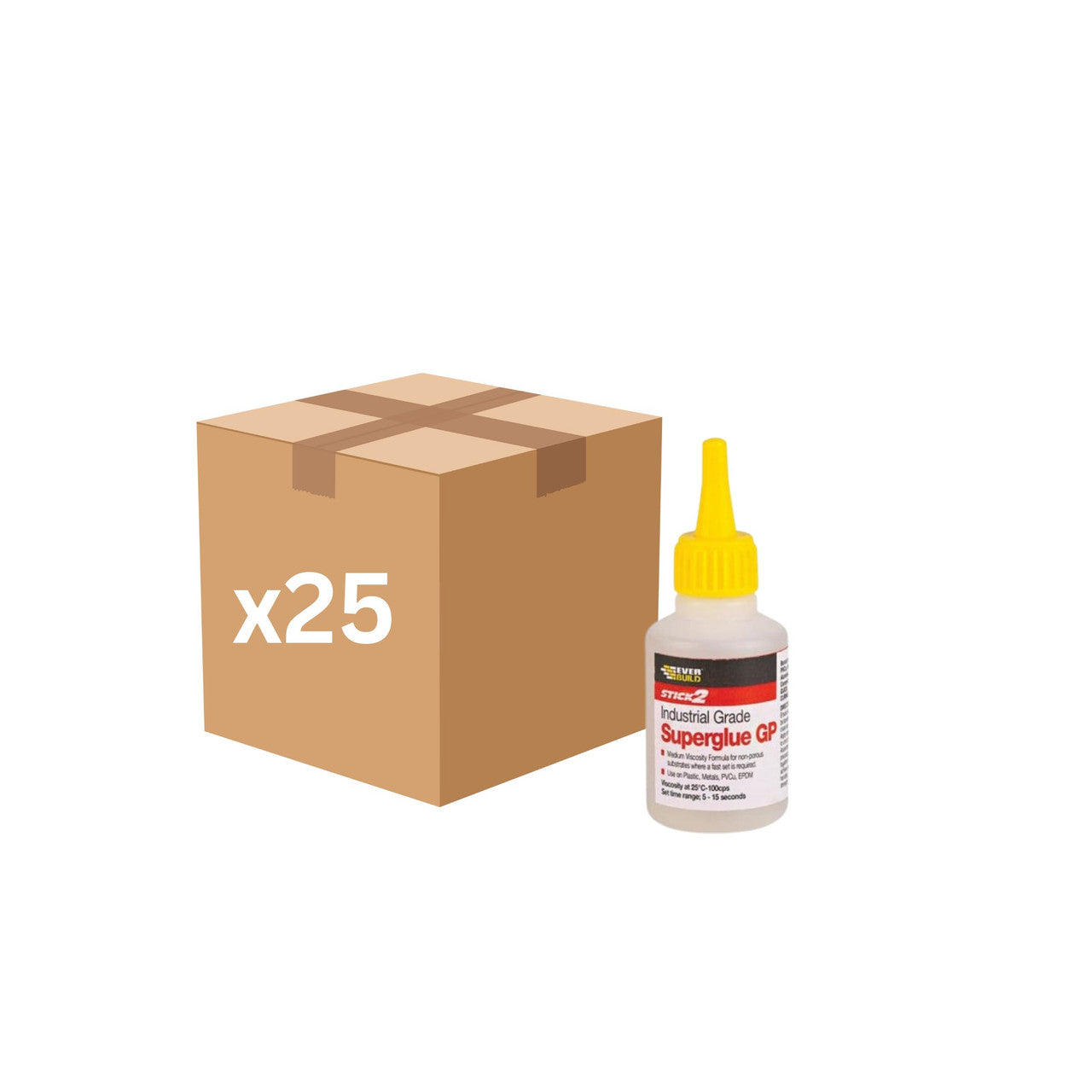 Everbuild/Sika Industrial Superglue GP–484651-25