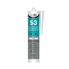 Bond It S3 Premium Sanitary Silicone 285ml (White) - 25 Pack