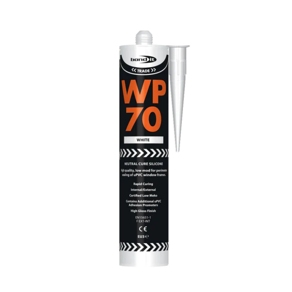 Bond It WP70 LMN Silicone 285ml (White) - 25 Pack