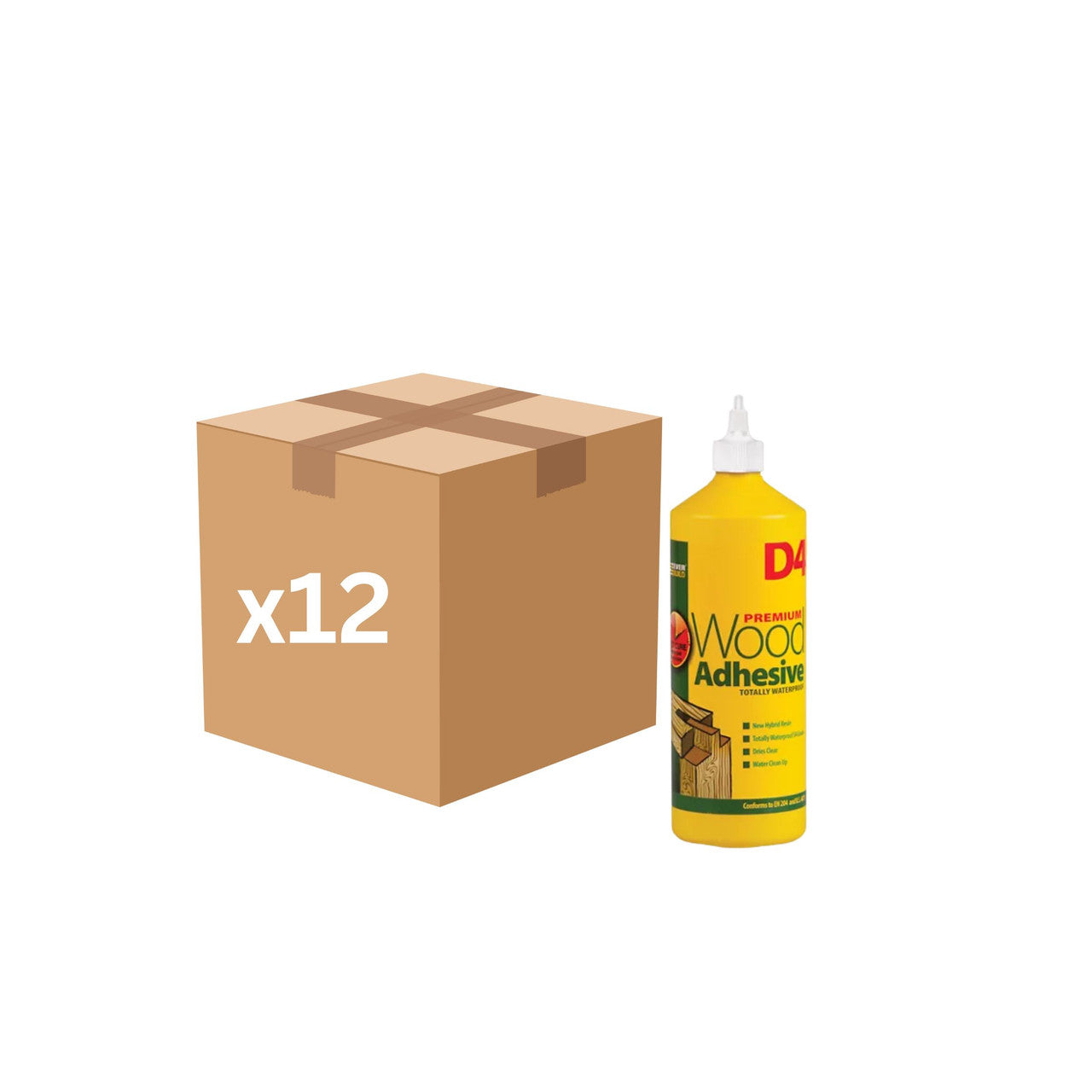 Sika / Everbuild D4 Wood Adhesive – 1 L