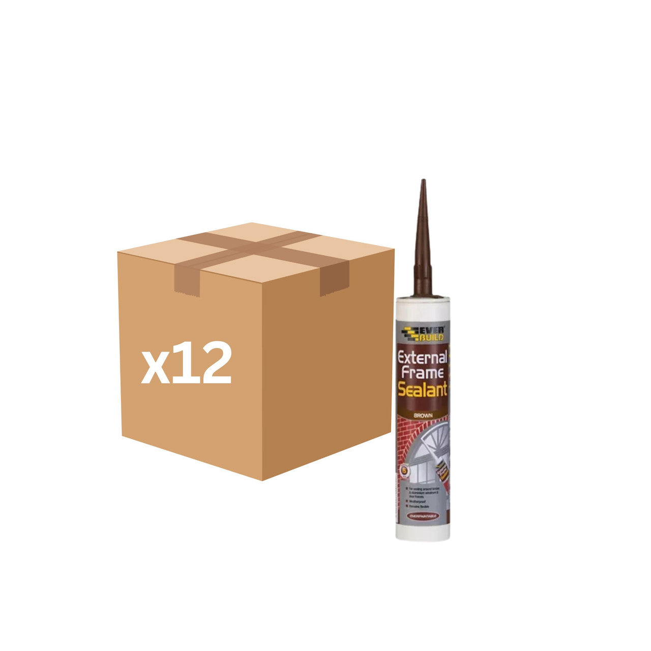 Everbuild / Sika External Frame Acrylic Sealant
