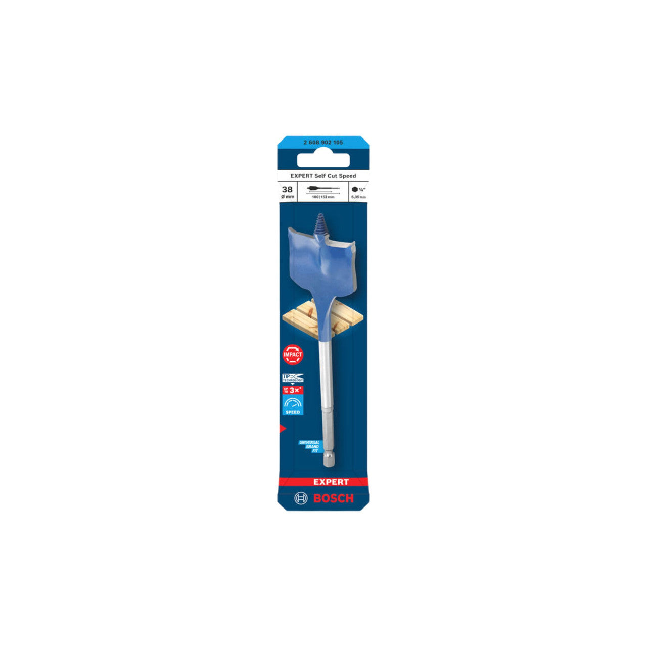 Bosch EXPERT Speed Spade Drill Bit40x152mm