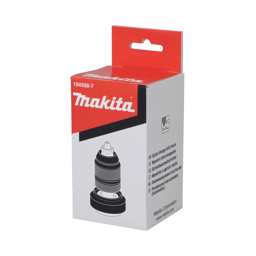 Makita 194568-7 Drill Chuck Set for HR3210CT/FCT 1.5-13mm