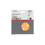 BoschROS Sanding Discs 150mm G100 6 Hole (5 Pack)