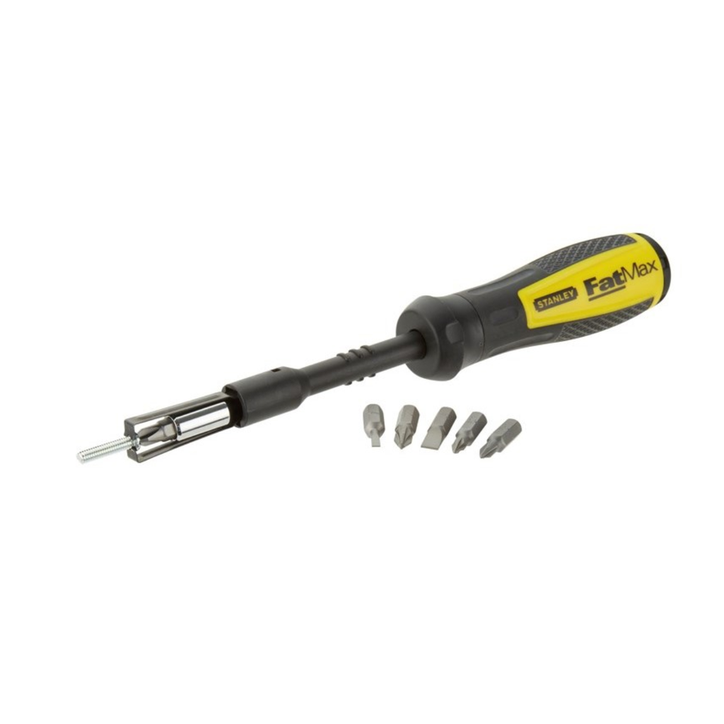 Stanley 0-69-188 FatMax Clip-n-Grip Multi-Bit Screwdriver Set