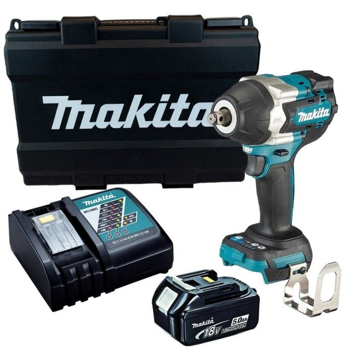 Makita DTW700 LXT 18V Impact Wrench 1/2" (1 x 5.0Ah Battery)