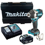 Makita DTW700 LXT 18V Impact Wrench 1/2" (1 x 5.0Ah Battery)