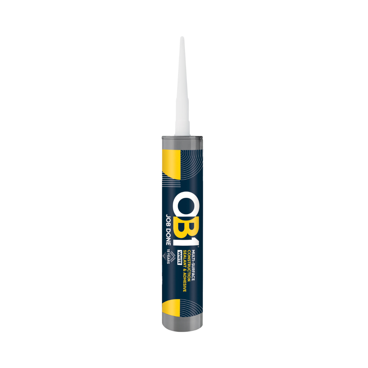 OB1 Multi-Surface Construction Sealant & Adhesive 290ml (White) - Box of 12