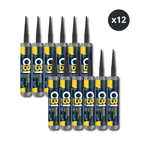 OB1 Multi-Surface Construction Sealant & Adhesive 290ml (Black) - Box of 12