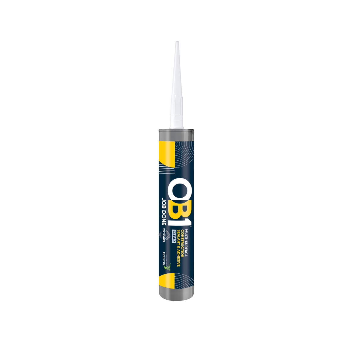 OB1 Multi-Surface Construction Sealant & Adhesive 290ml (Clear) - Box of 12