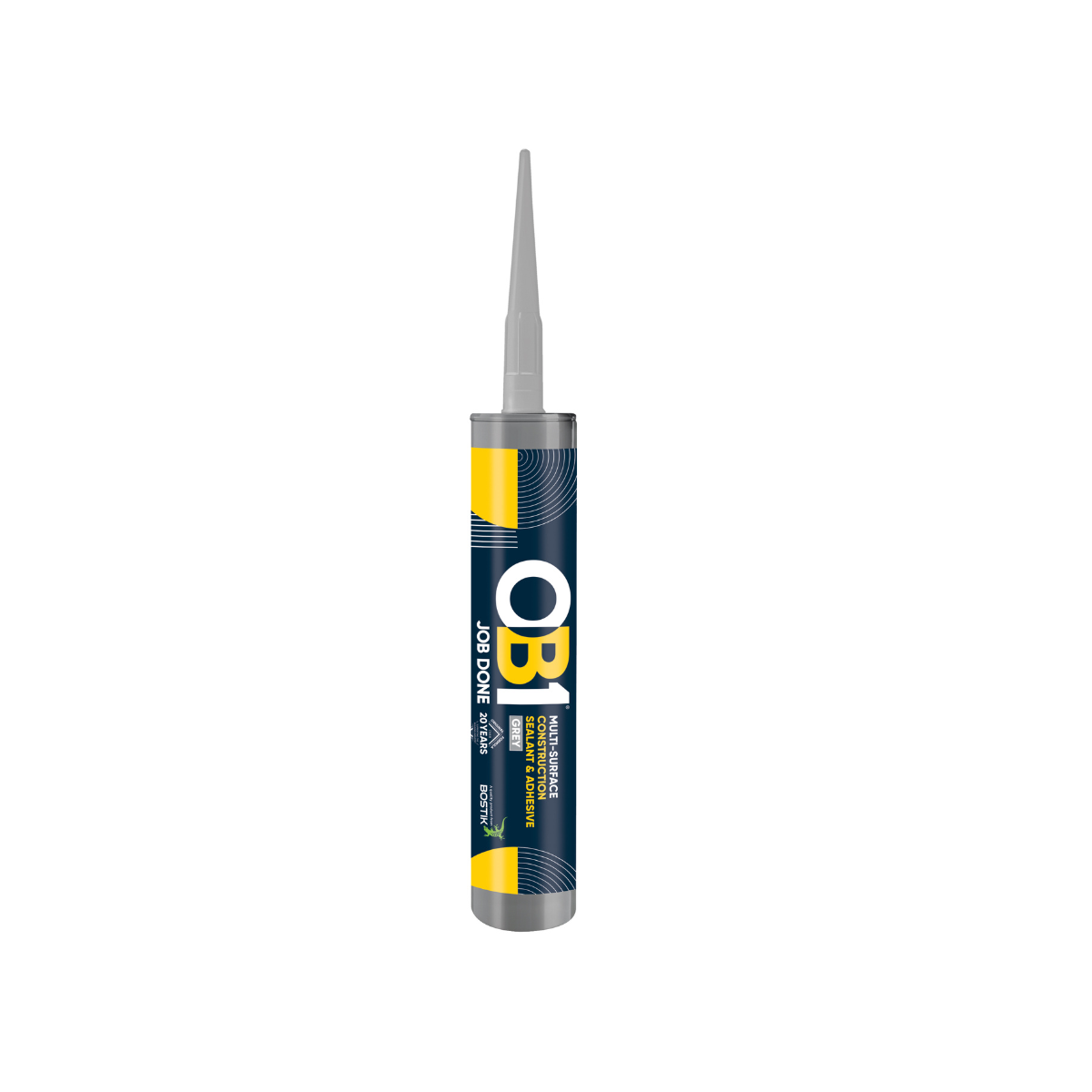 OB1 Multi-Surface Construction Sealant & Adhesive 290ml (Grey) - Box of 12