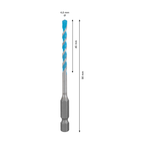 Bosch 2608902250 Expert HEX-9 Multi Construction Drill Bit 4 x 45 x 90mm (Replaces 2608900570)