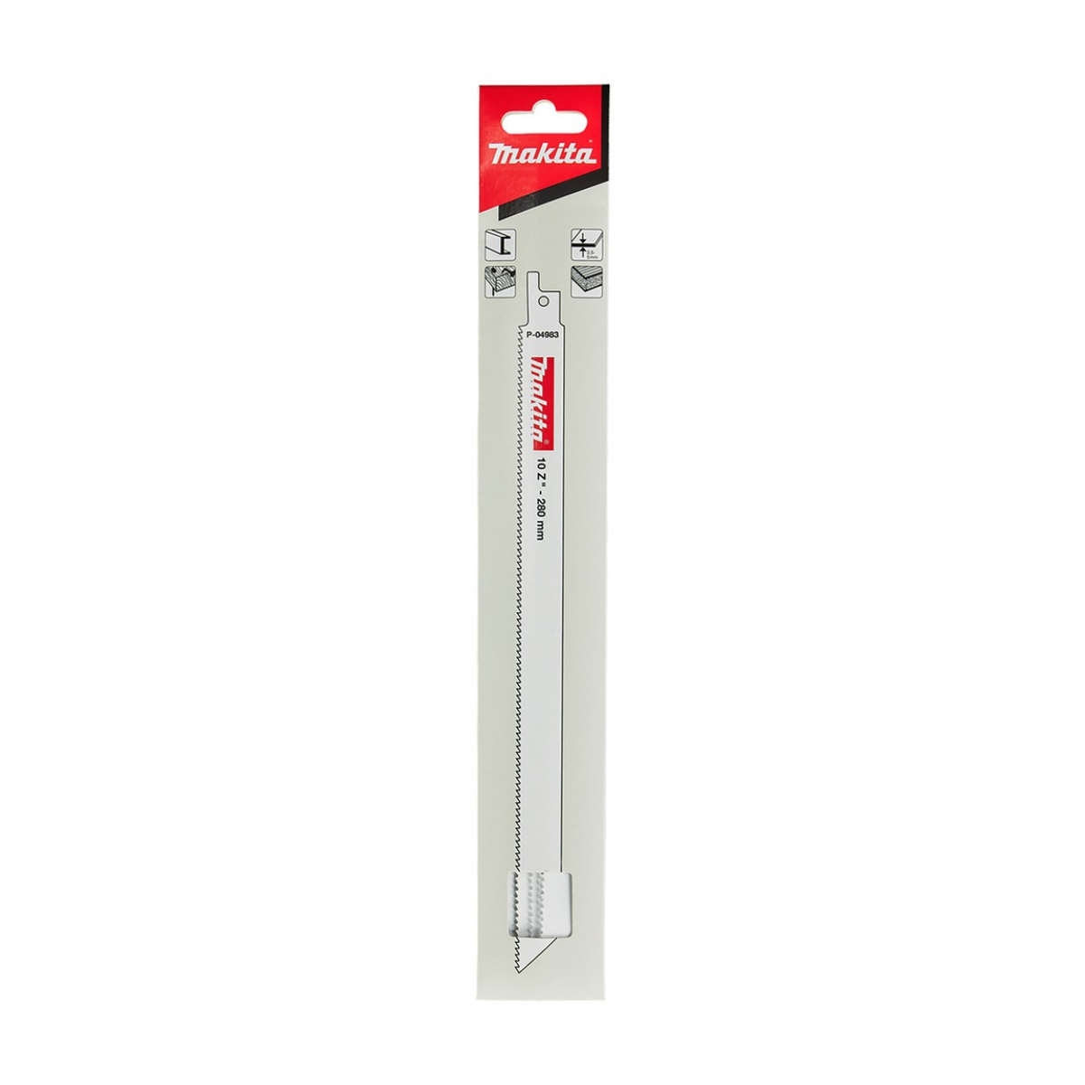 Makita P-04983 BiM Reciprocating Blades for Metal 280mm 10TPI (Pack of 5)