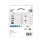Bosch 2608669334 Starlock Multi Tool Blade Set for Wood & Soft Metal (6 Piece)