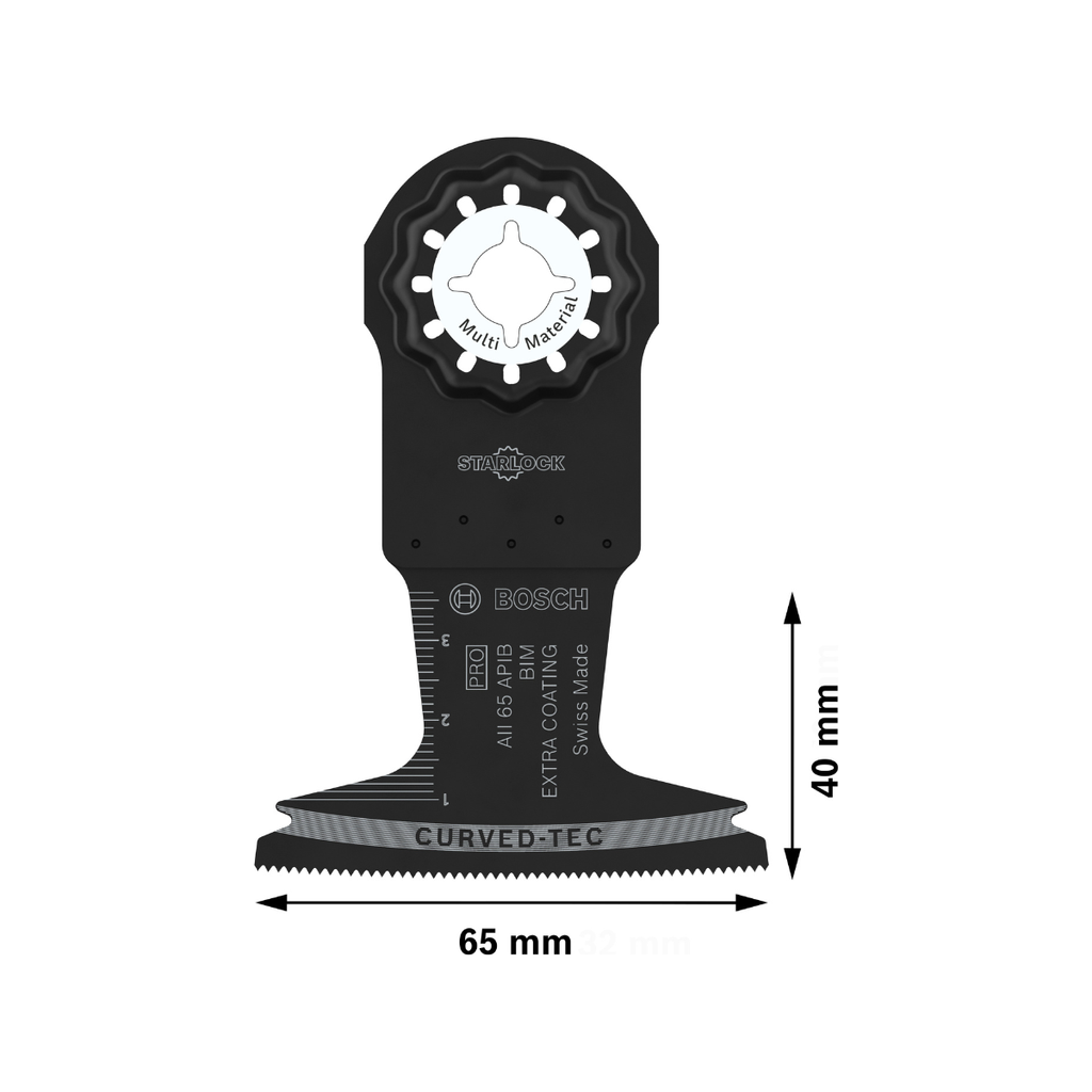 Bosch AII 65 APIB PRO Starlock Plunge Cut Multi-Tool Blades (Pack of 25)