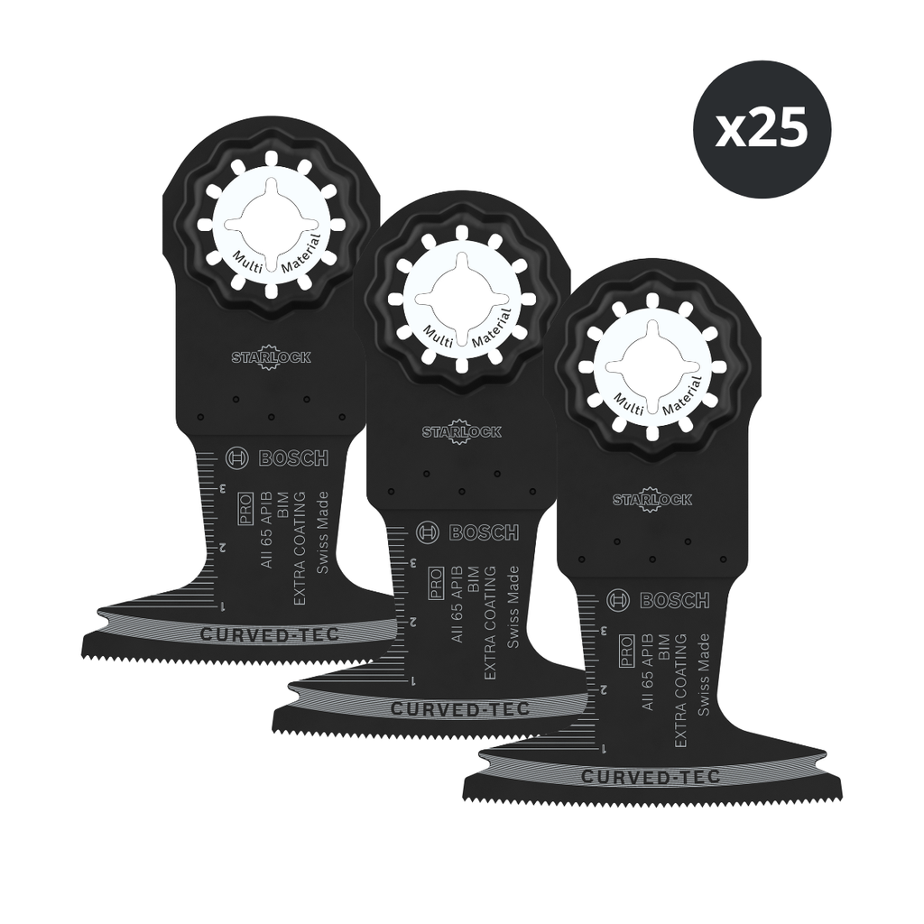 Bosch AII 65 APIB PRO Starlock Plunge Cut Multi-Tool Blades (Pack of 25)