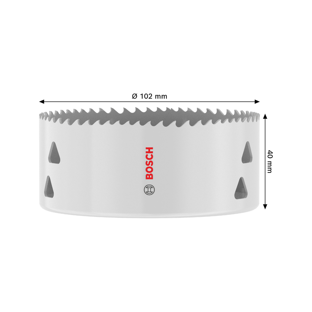 Bosch 2608594602 Multi Material Threaded Hole Saw 102 x 40mm