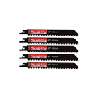 Makita P-04999 Reciprocating Saw Blade 150mm (5 Pack)