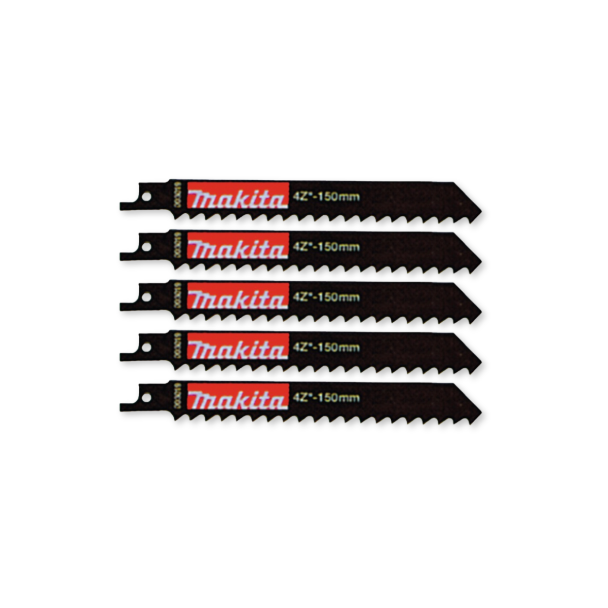 Makita P-04999 Reciprocating Saw Blade 150mm (5 Pack)