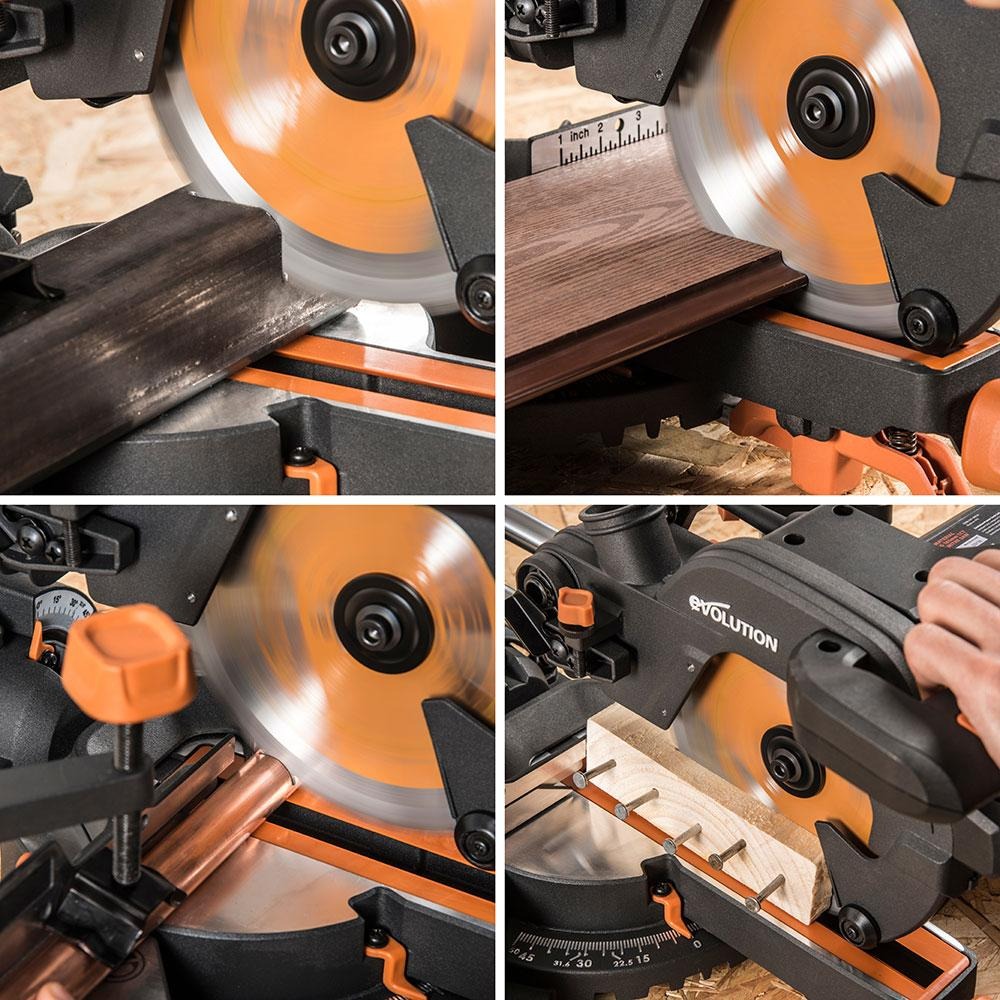 Evolution R210TCT-24MS Multi-Material Blade 210mm x 24T