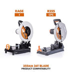 Evolution R355TCT-36MS Multi-Material Blade 355mm x 36T