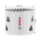 Bosch 2608594581 Multi Material Threaded Hole Saw 51 x 40mm