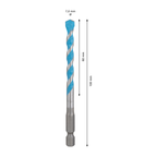 Bosch 2608902262 EXPERT CYL-9 Multi Construction Drill Bit 7 x 60 x 100mm