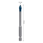 Bosch 2608902306 Expert HEX-9 Hard Ceramic Drill Bit 5.5 x 90 mm