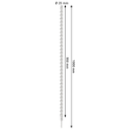 Bosch 2608707256 SDS plus-5 Hammer Drill Bit 25 x 950 x 1000mm (Replaces 2608597129)