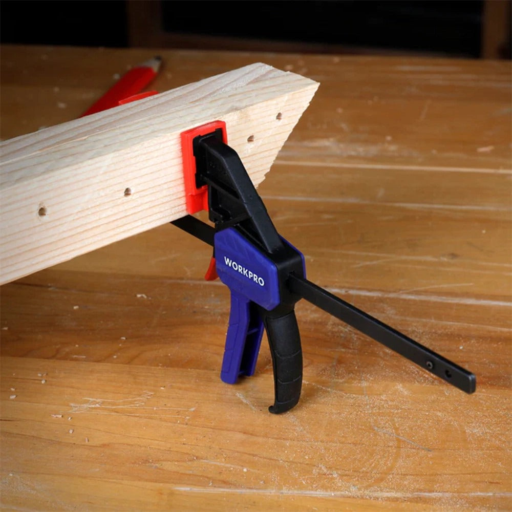 Workpro WP232035 Quick Release Clamp 6"/150mm, 150lbs