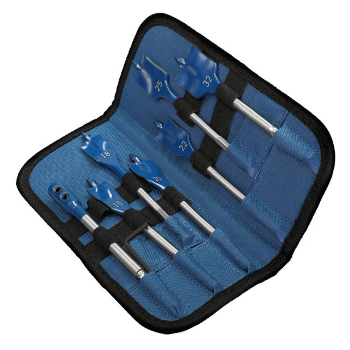 Bosch 2608902110 EXPERT Self Cut Speed Spade Drill Bit Set 7 Piece (Replaces 2608900334)