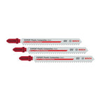 Bosch T301CHM EXPERT Clean Jigsaw Blades for Plastic 117mm