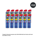 WD-40 44034 Multi-Use Product with Smart Straw 500ml (12 Pack)