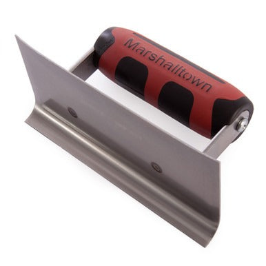 Marshalltown M136D Edger with DuraSoft Handle 6" x 3"