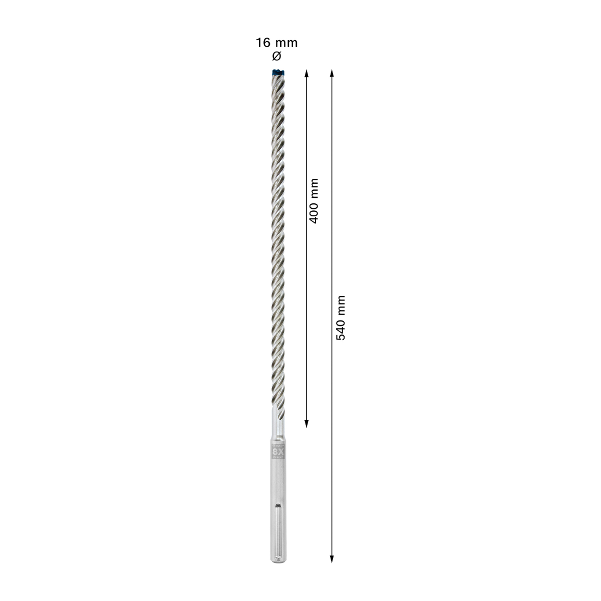 Bosch 2608900215 EXPERT SDS Max-8X Drill Bit 16 x 400 x 540mm