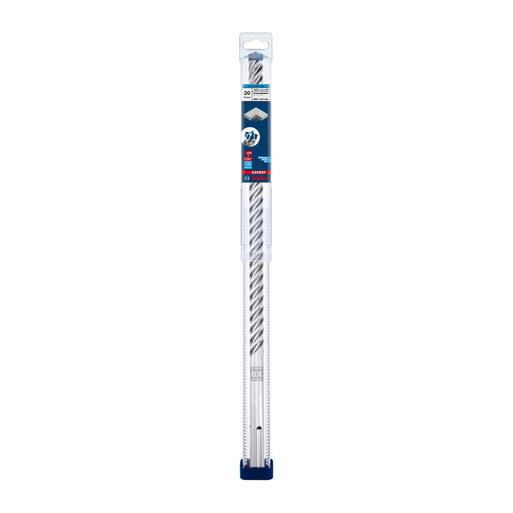 Bosch 2608900229 EXPERT SDS Max-8X Drill Bit 20 x 400 x 520mm