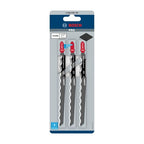 Bosch T313AW PRO Soft Material Jigsaw Blades 152mm (3 Pack)