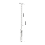 Bosch 2608707229 SDS Plus-5X Hammer Drill Bit 3.5 x 100 x 160mm