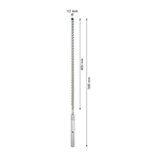 Bosch 2608900202 EXPERT SDS Max-8X Drill Bit 12 x 400 x 540mm