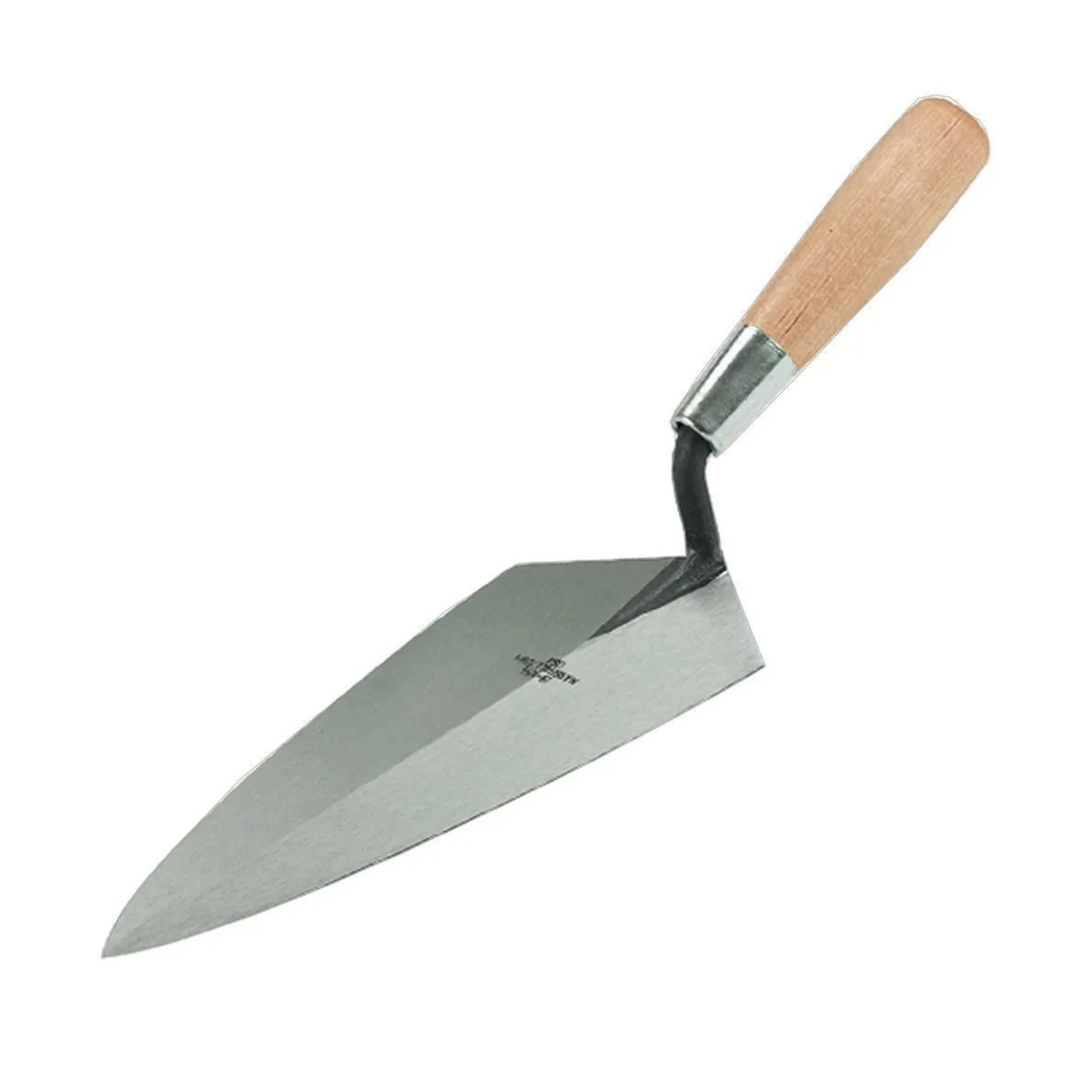 Marshalltown 1910 Philadelphia Brick Trowel with Wooden Handle 10"