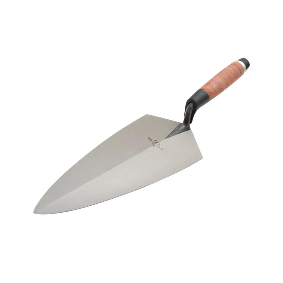Marshalltown 19L10 Philadelphia Brick Trowel with Leather Handle 10"