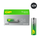 GP Super Alkaline AA Batteries (Box of 24)