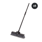 XTrade X0600010-8 Heavy Duty Broom Black/Grey 356MM/14" (8 Box)